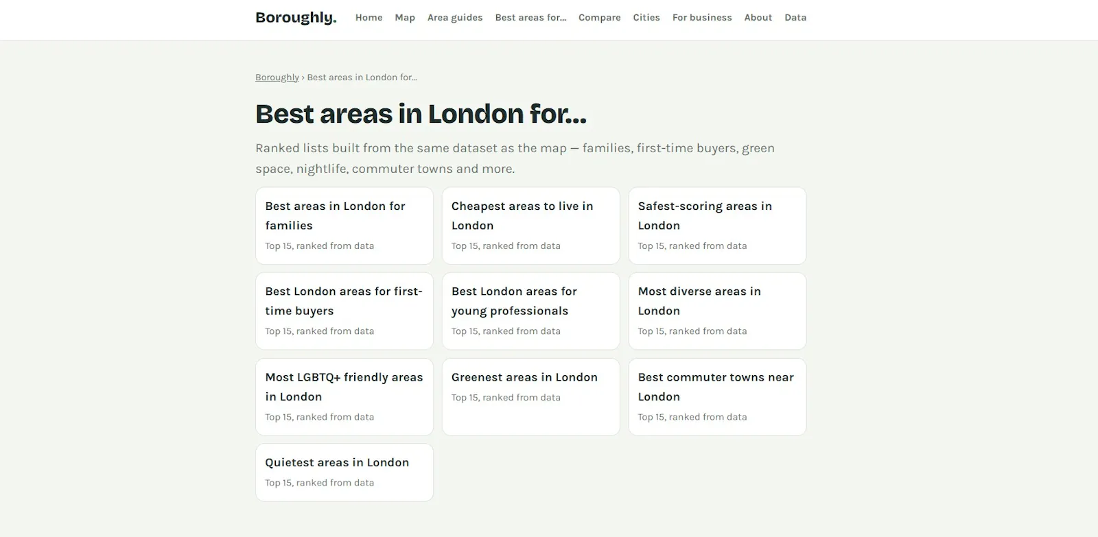 Boroughly screenshot 4