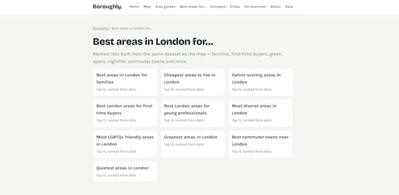 Boroughly screenshot 4
