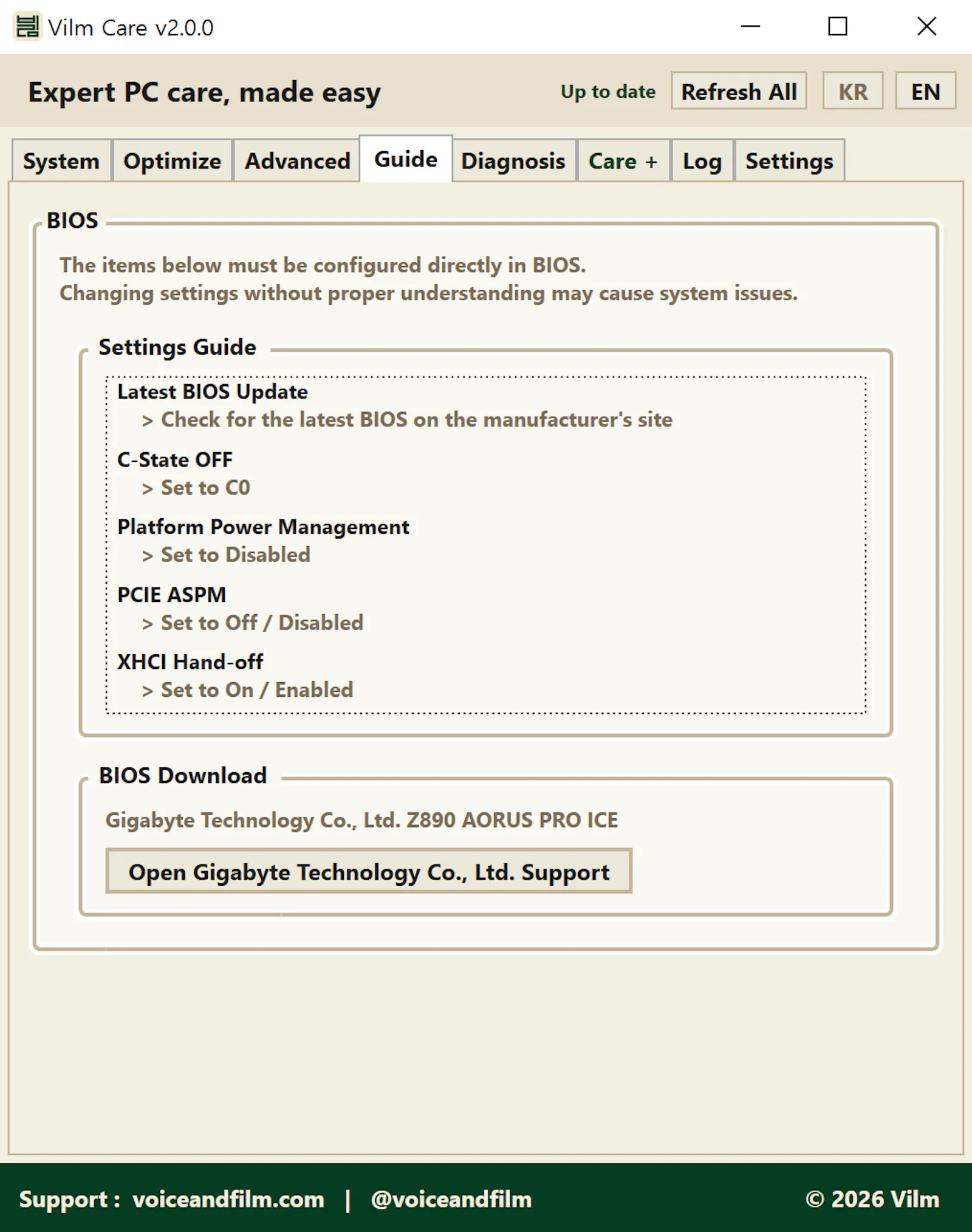 Vilm Care screenshot 5