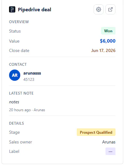 Pipedrive Integration for Jira gallery image
