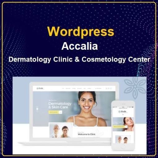 Accalia Clinic WordPress Theme Gpl gallery image