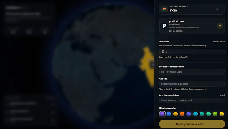 GlobeWars screenshot 3