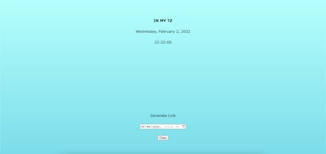 IN MY TZ gallery image