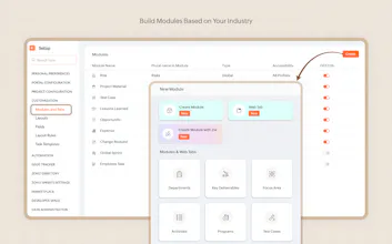 Zoho Projects Infinity.ai 畫廊圖片
