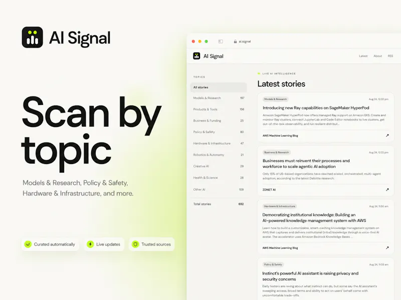 AI Signal screenshot 2