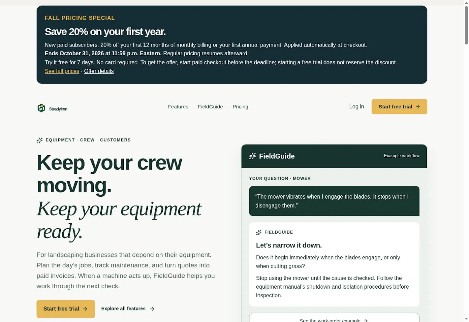 SteadyIron screenshot 1