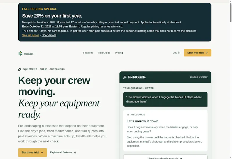 SteadyIron screenshot 1