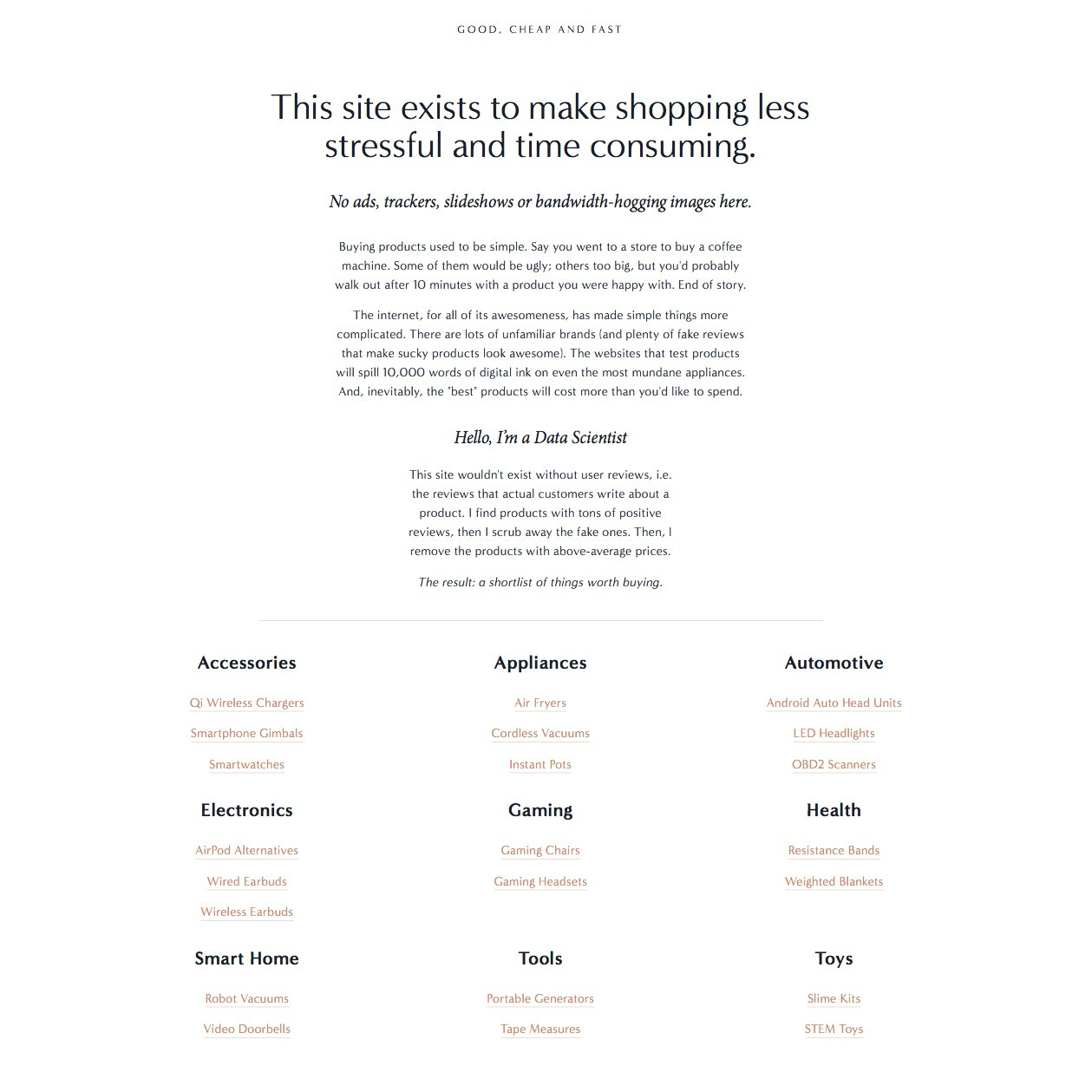 Good, Cheap and Fast gallery image