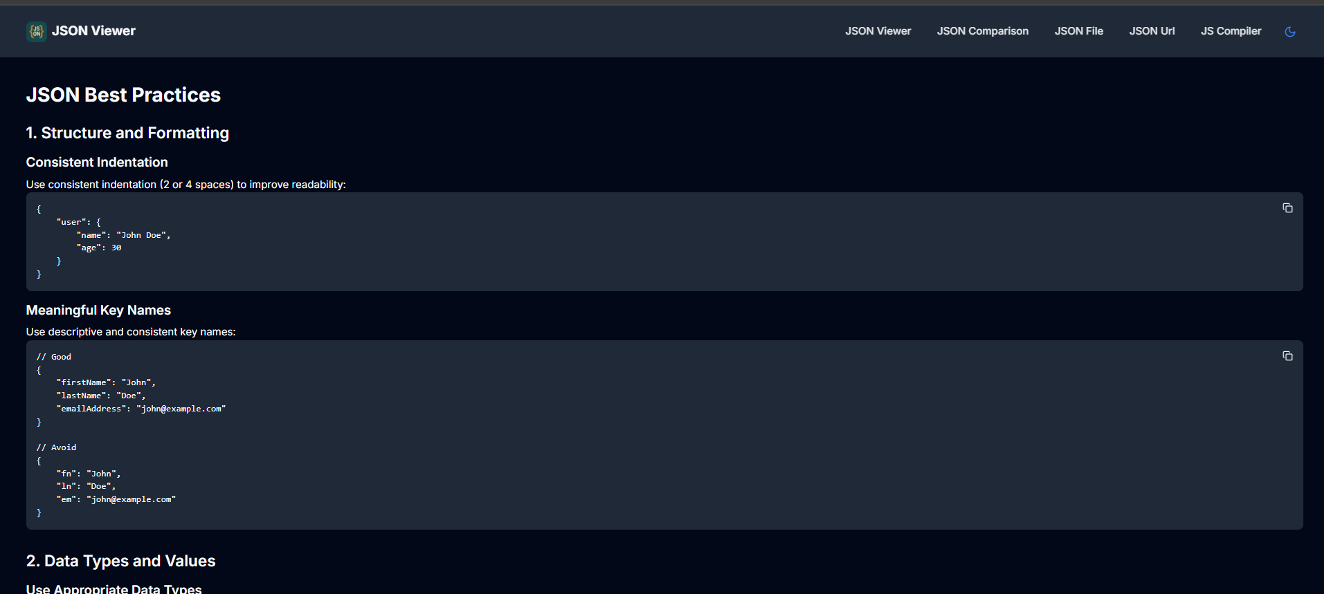 JSON formatter viewer ashva gallery image