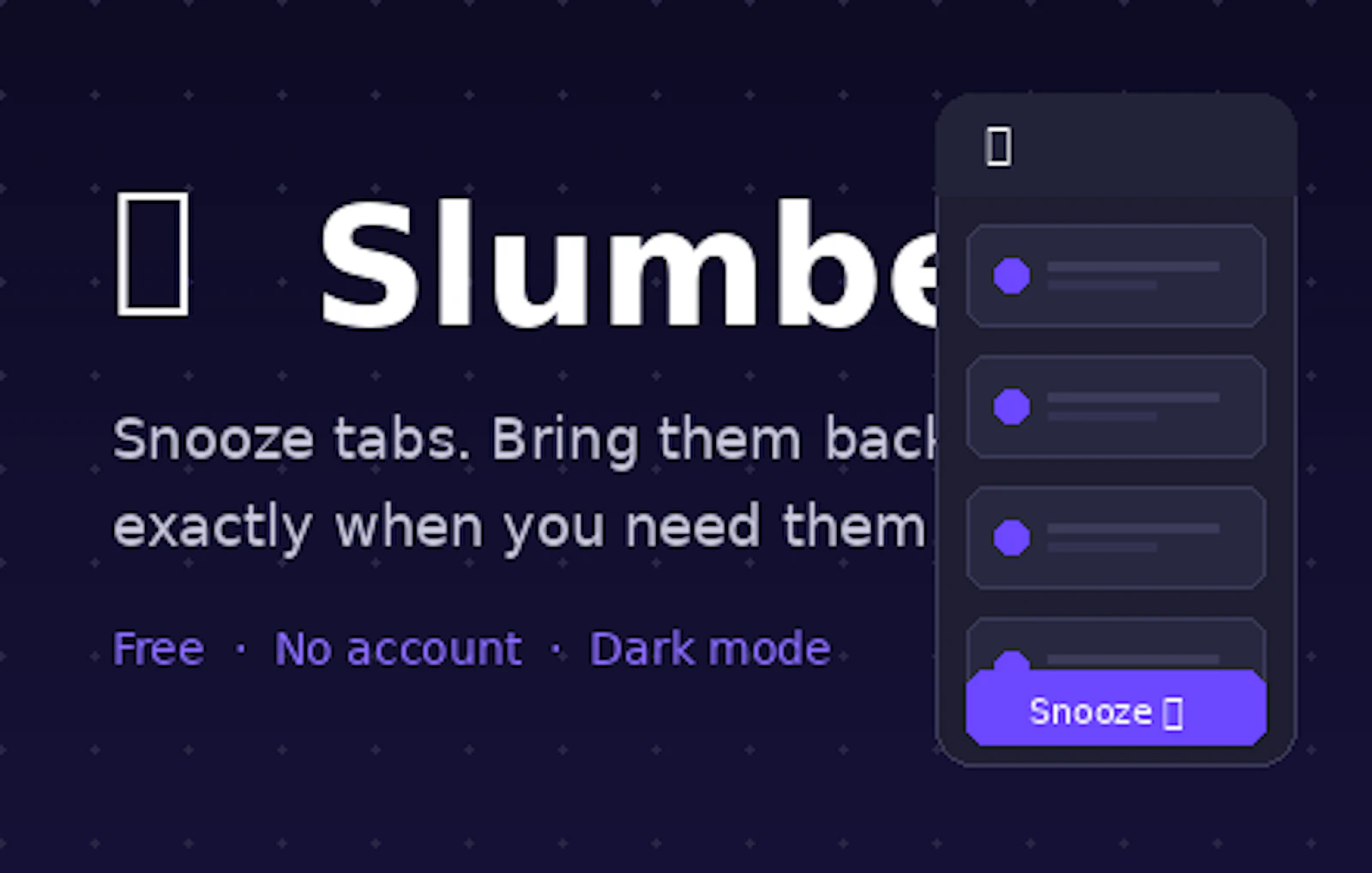 Slumber screenshot 3