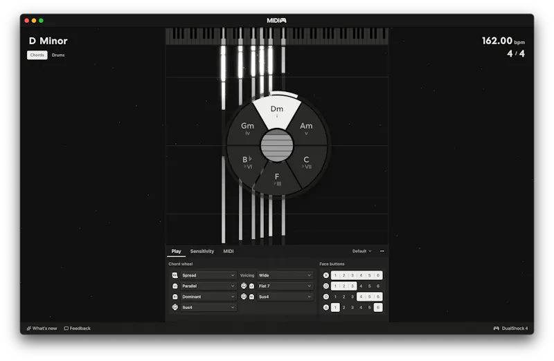 MIDIpad screenshot 1