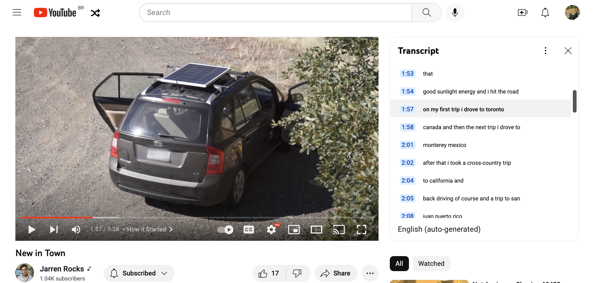 हमेशा YouTube प्रतिलेख पर - स्वचालित रूप से प्रत्येक YouTube वीडियो के लिए प्रतिलेख सक्षम करें मीडिया 1