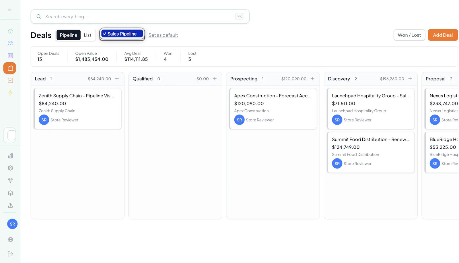 Nudge CRM screenshot 9