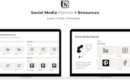 Notion Social Media Planner  media 2