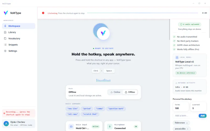 VoltType screenshot 4