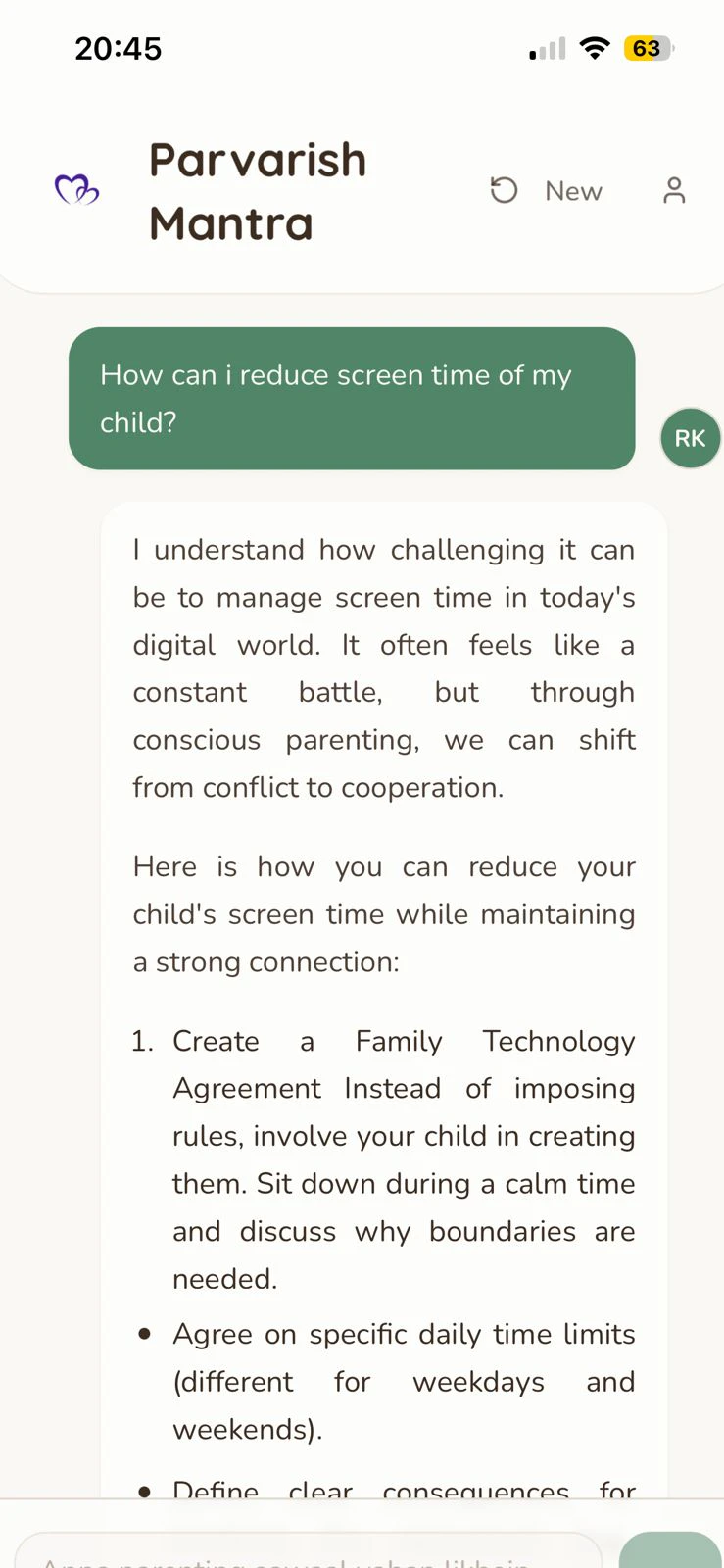 Personal Parenting Coach 截图 3