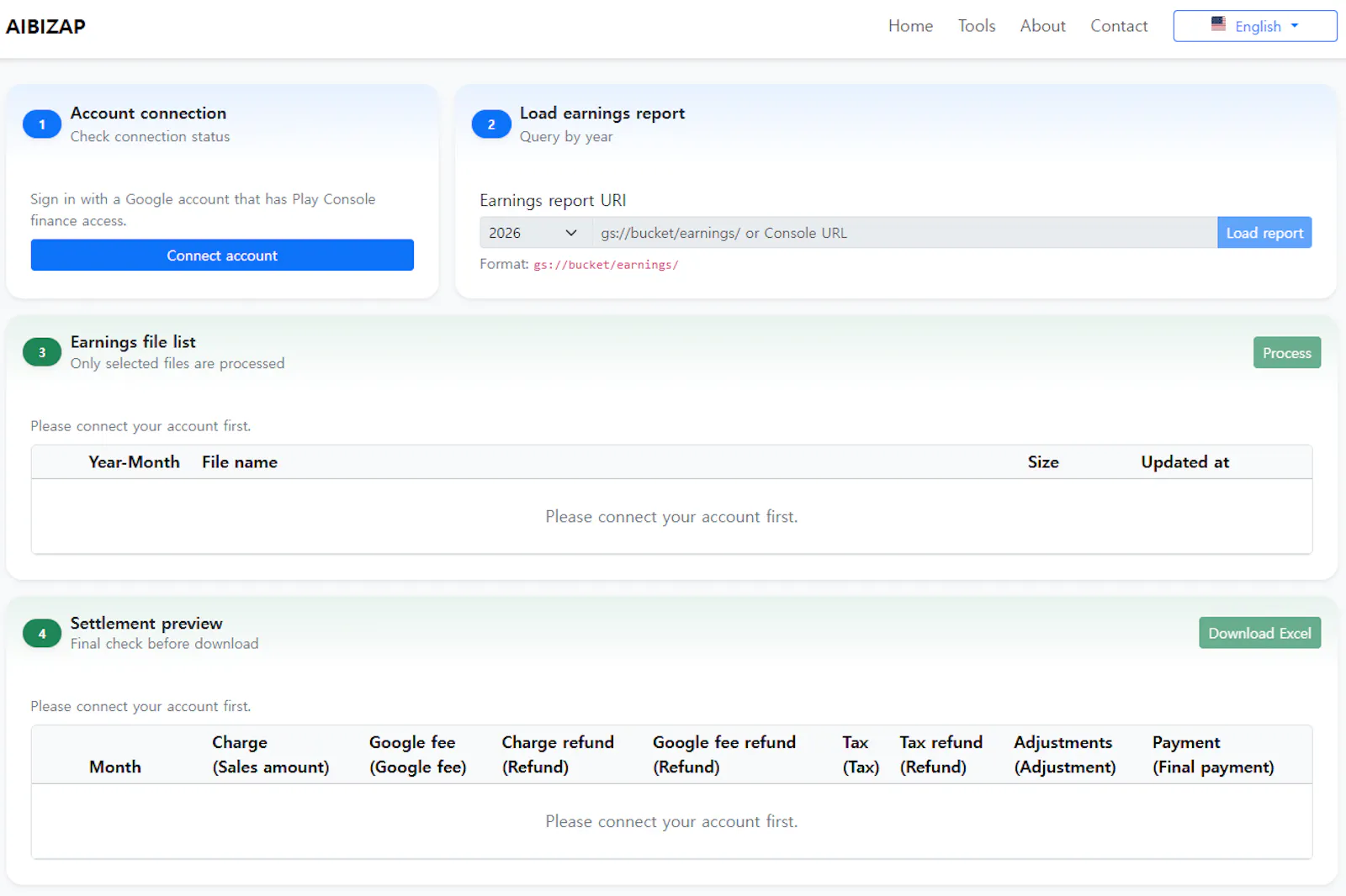 Online utility collection screenshot 3