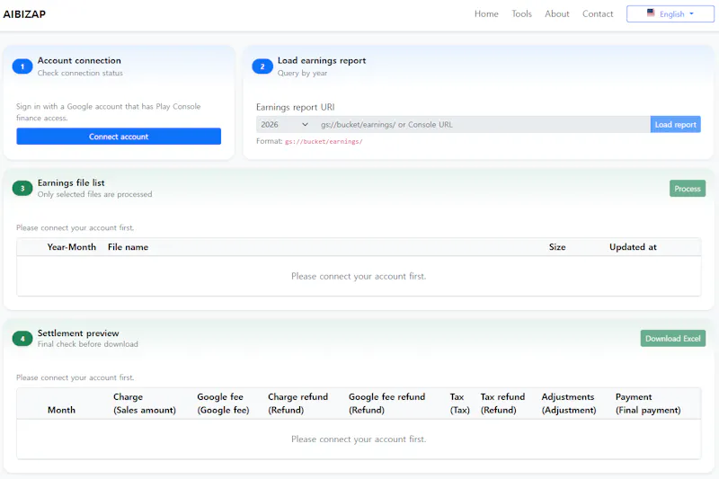 Online utility collection screenshot 3