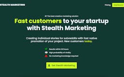 Stealth Marketing media 2