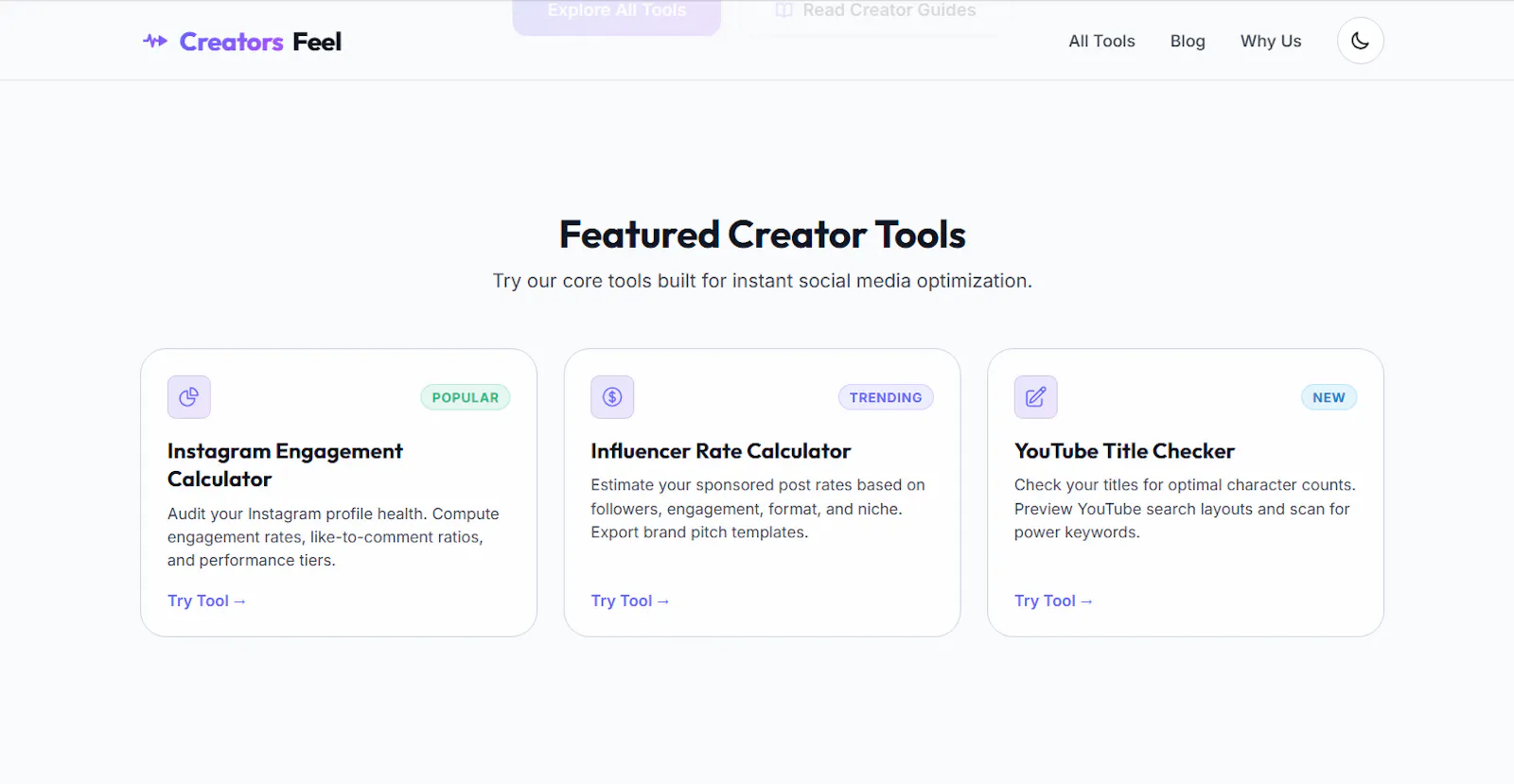 CreatorsFeel screenshot 2