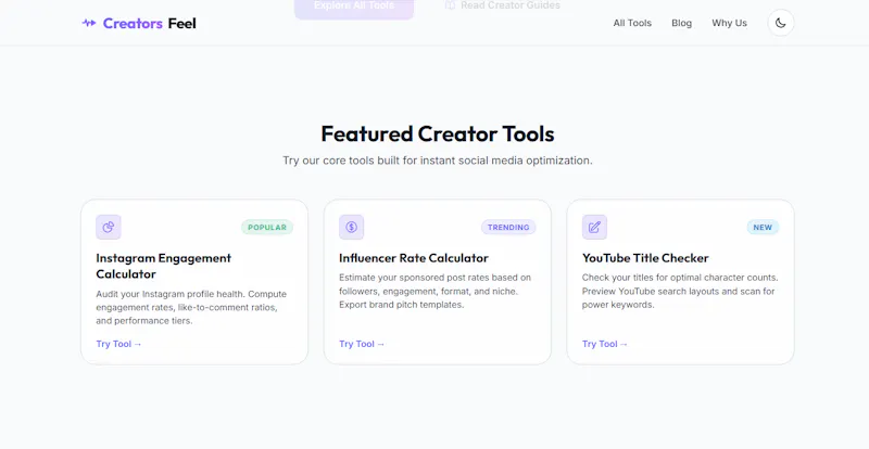 CreatorsFeel screenshot 2