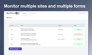 MoniForm gallery image