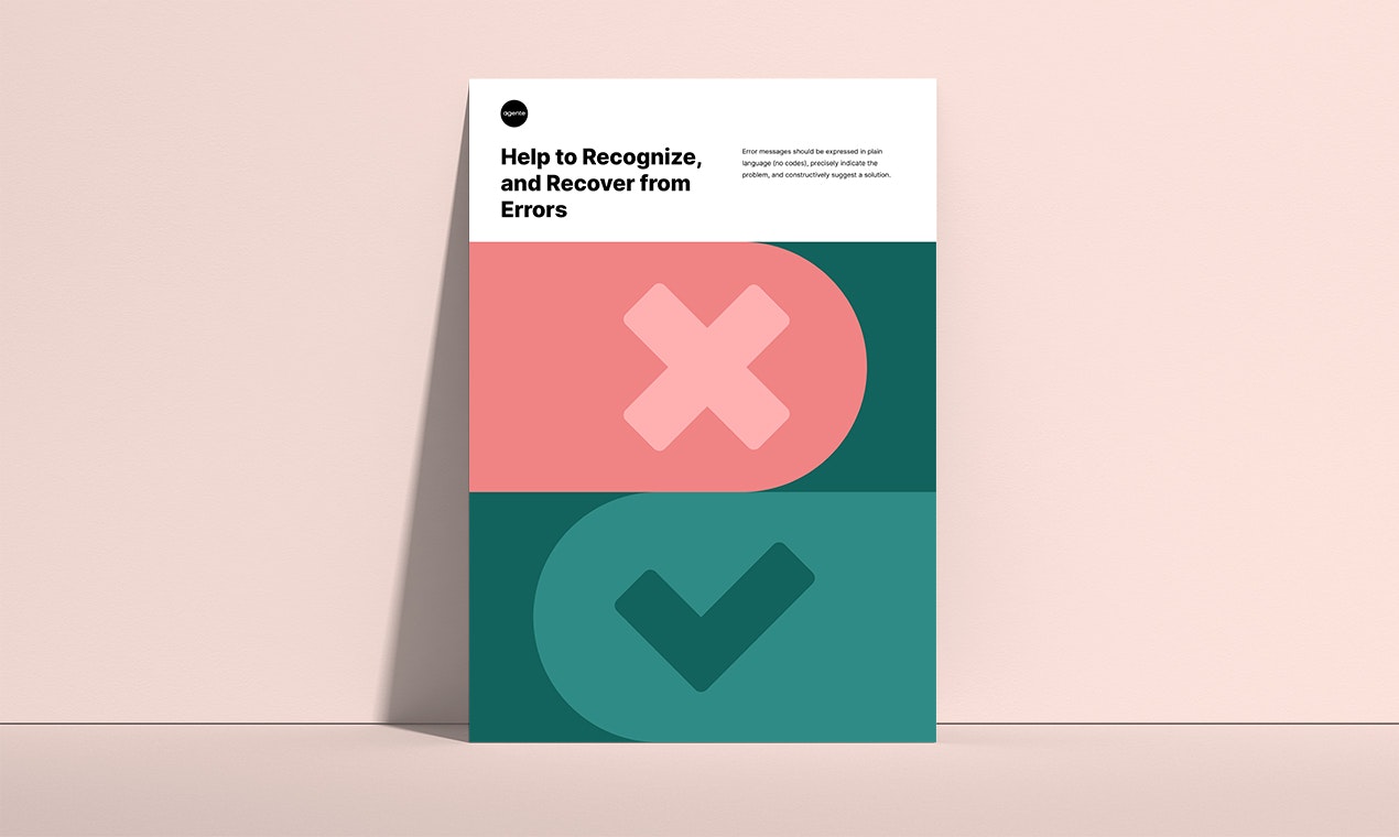 10 Usability Heuristics Posters gallery image