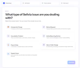 Sellvia Account Issue Checker gallery image