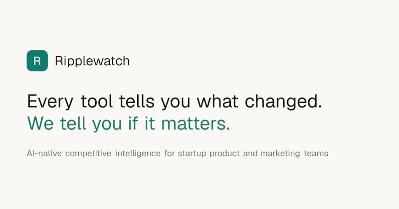Ripplewatch screenshot 1