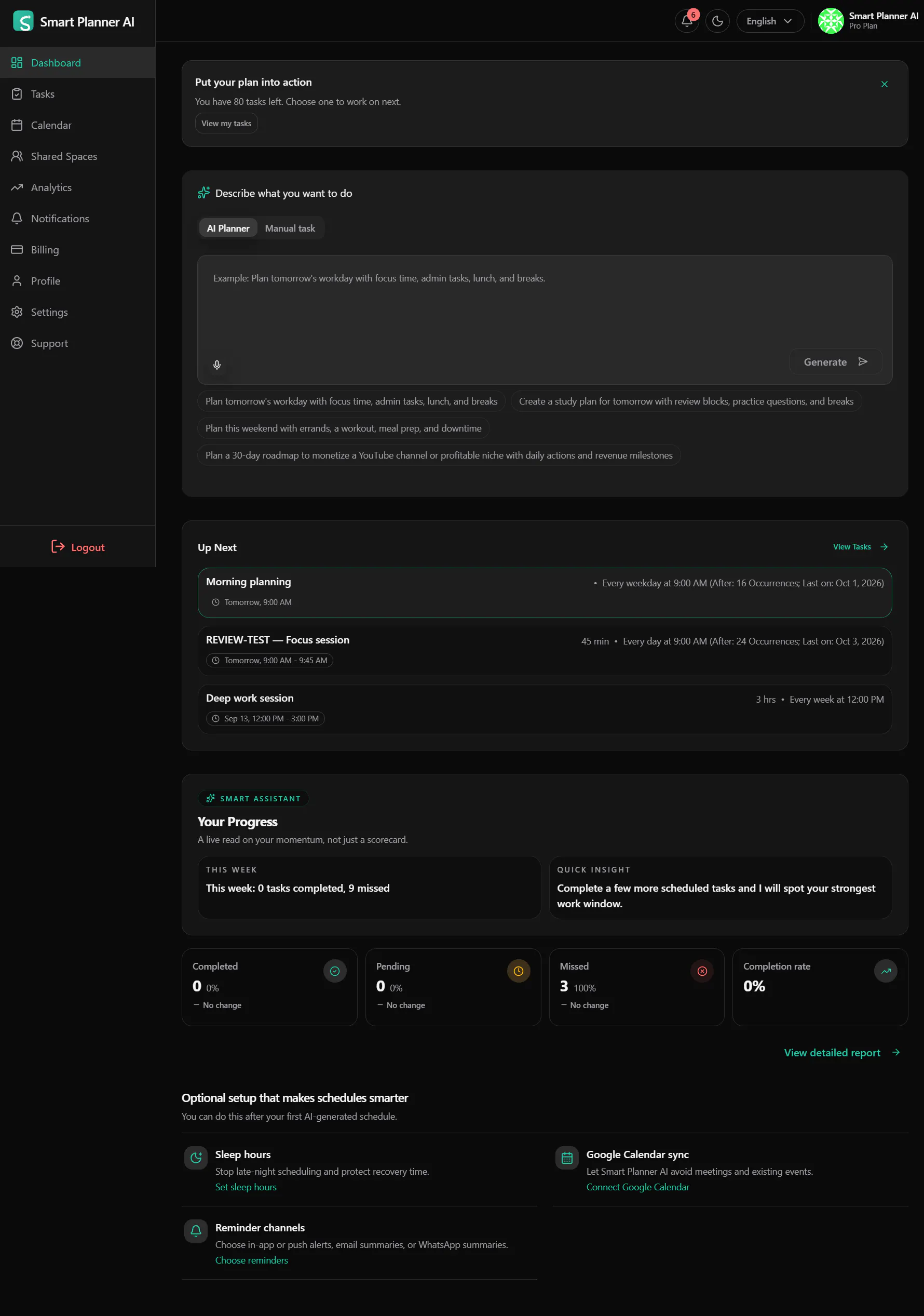 Smart Planner AI gallery image