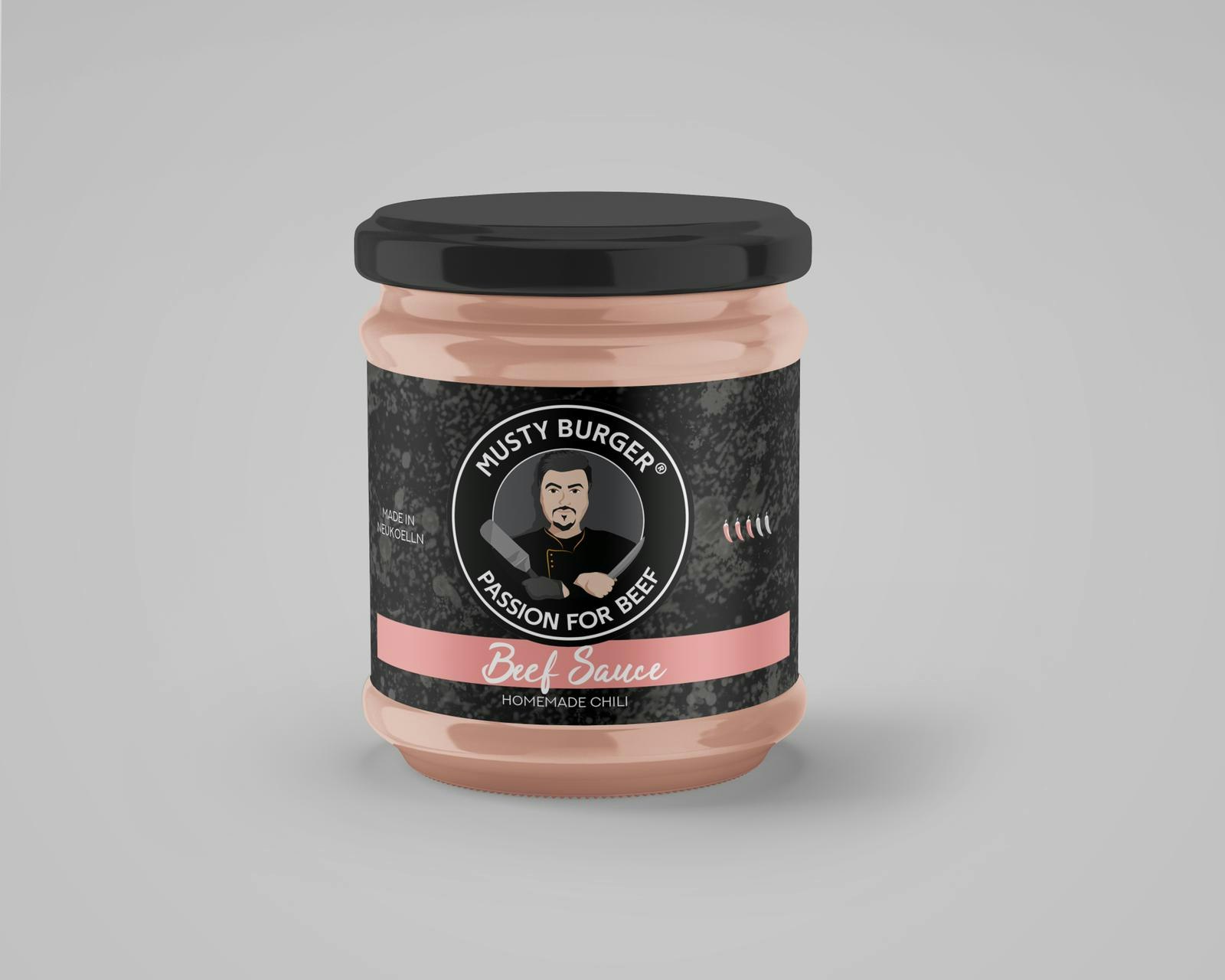 Musty's Burger Homemade Beef Sauce