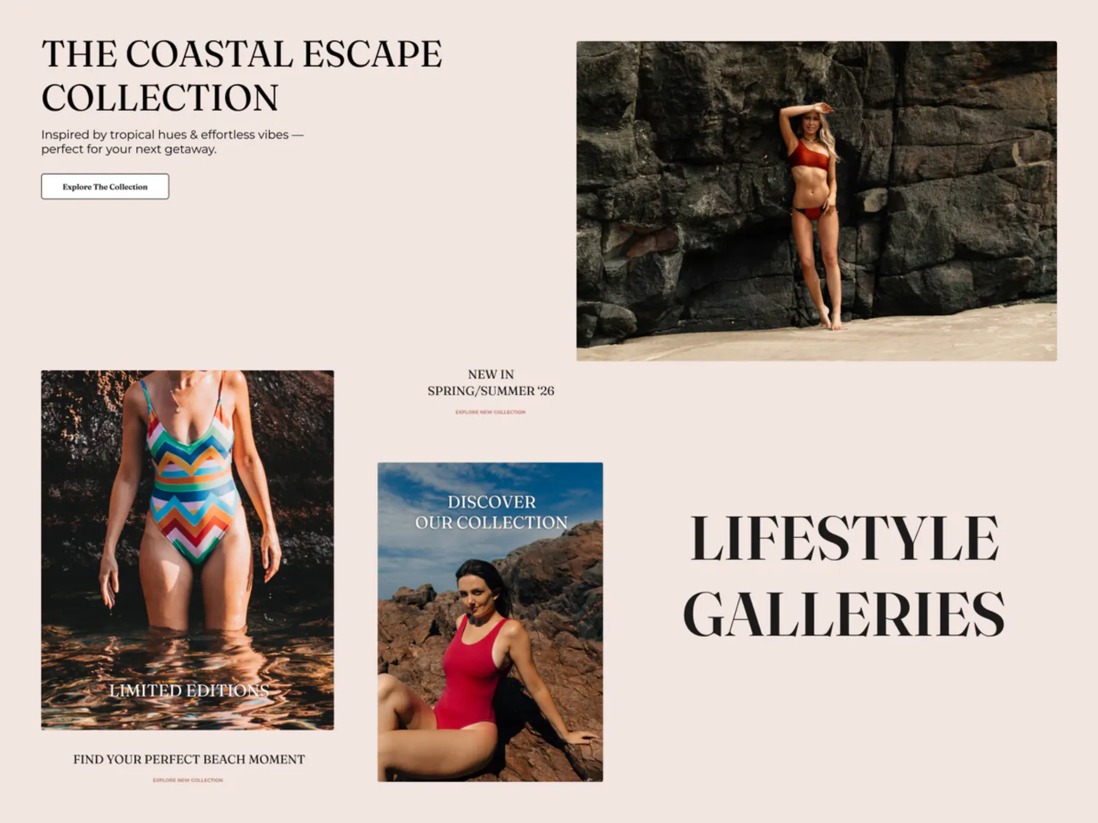 Sundrift Swimwear Shopify Theme gallery image