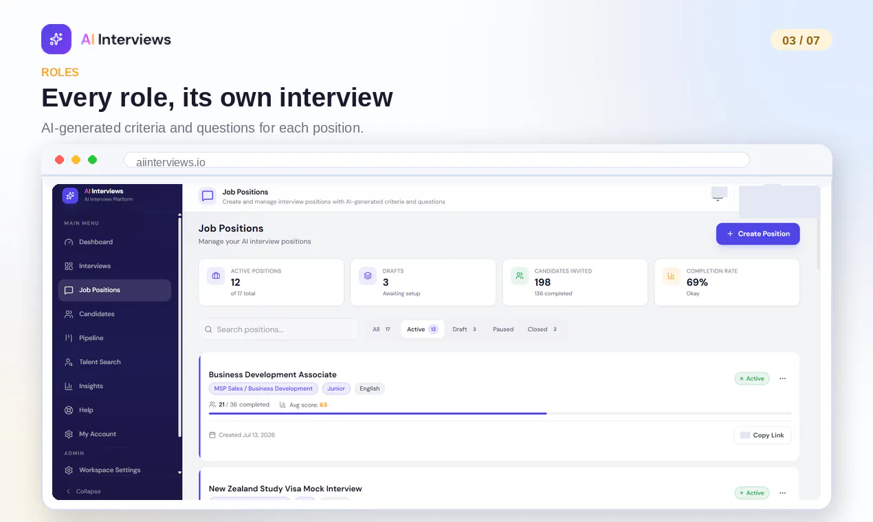 AI Interviews screenshot 4