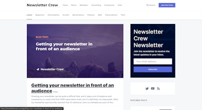 Newsletter Crew gallery image