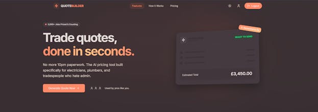 Quote Builder - Professional PDF Quotes gallery image