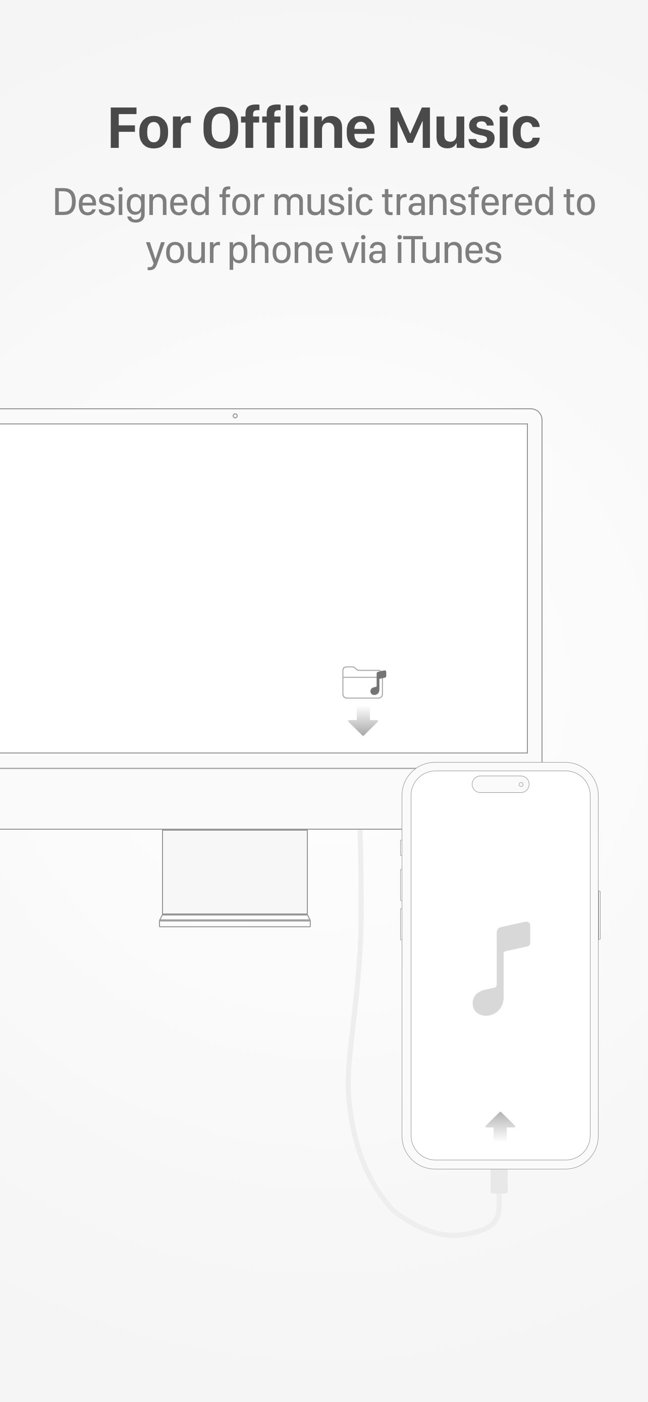 एक बेहतर स्थानीय संगीत खिलाड़ी - स्थानीय रूप से संग्रहीत संगीत खेलने के लिए iOS म्यूजिक प्लेयर ऐप मीडिया 1