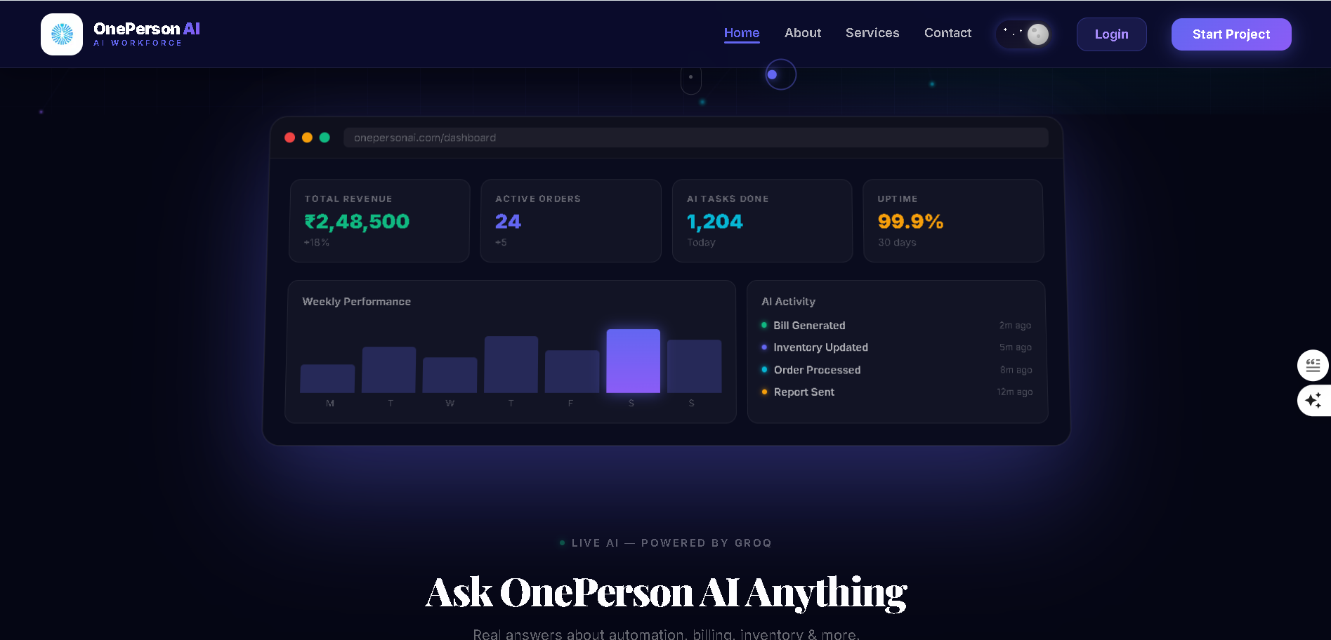 onepersonai.in gallery image
