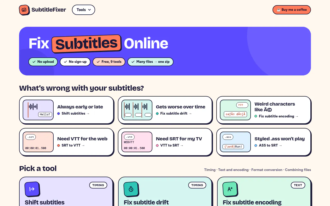 SubtitleFixer gallery image