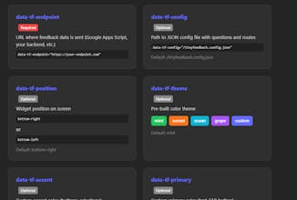 TinyFeedback gallery image