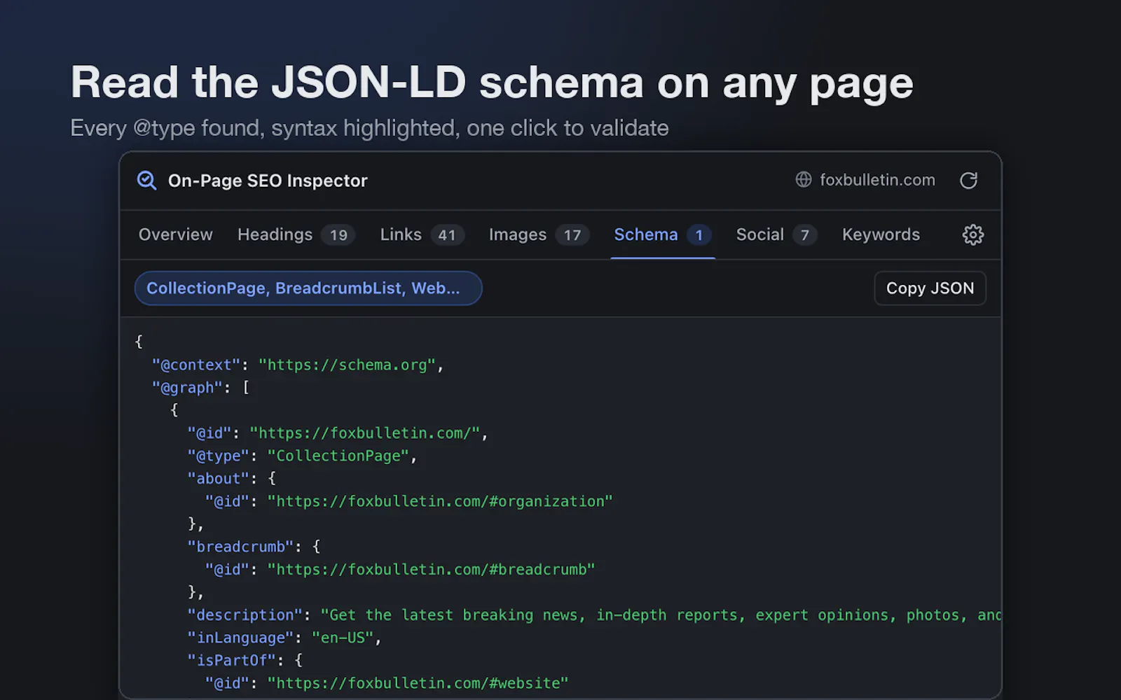 On-Page SEO Inspector screenshot 3