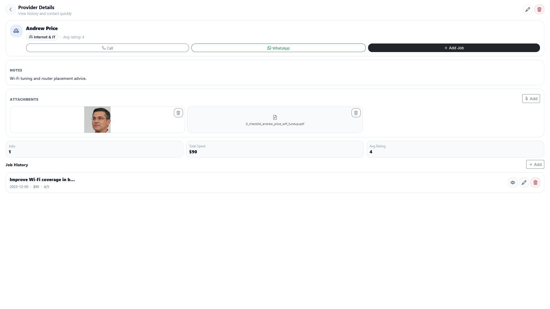 WhoFixedIt - Screenshot 5 showing product features and functionality