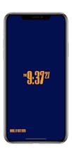 Minimalist Retro Clock iOS app gallery image
