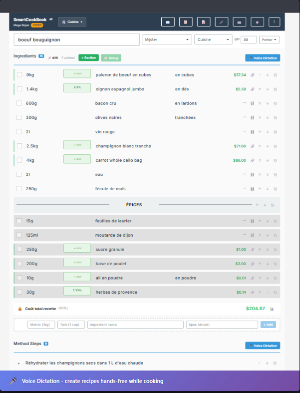 KitchenCommand - Screenshot 2 showing product features and functionality