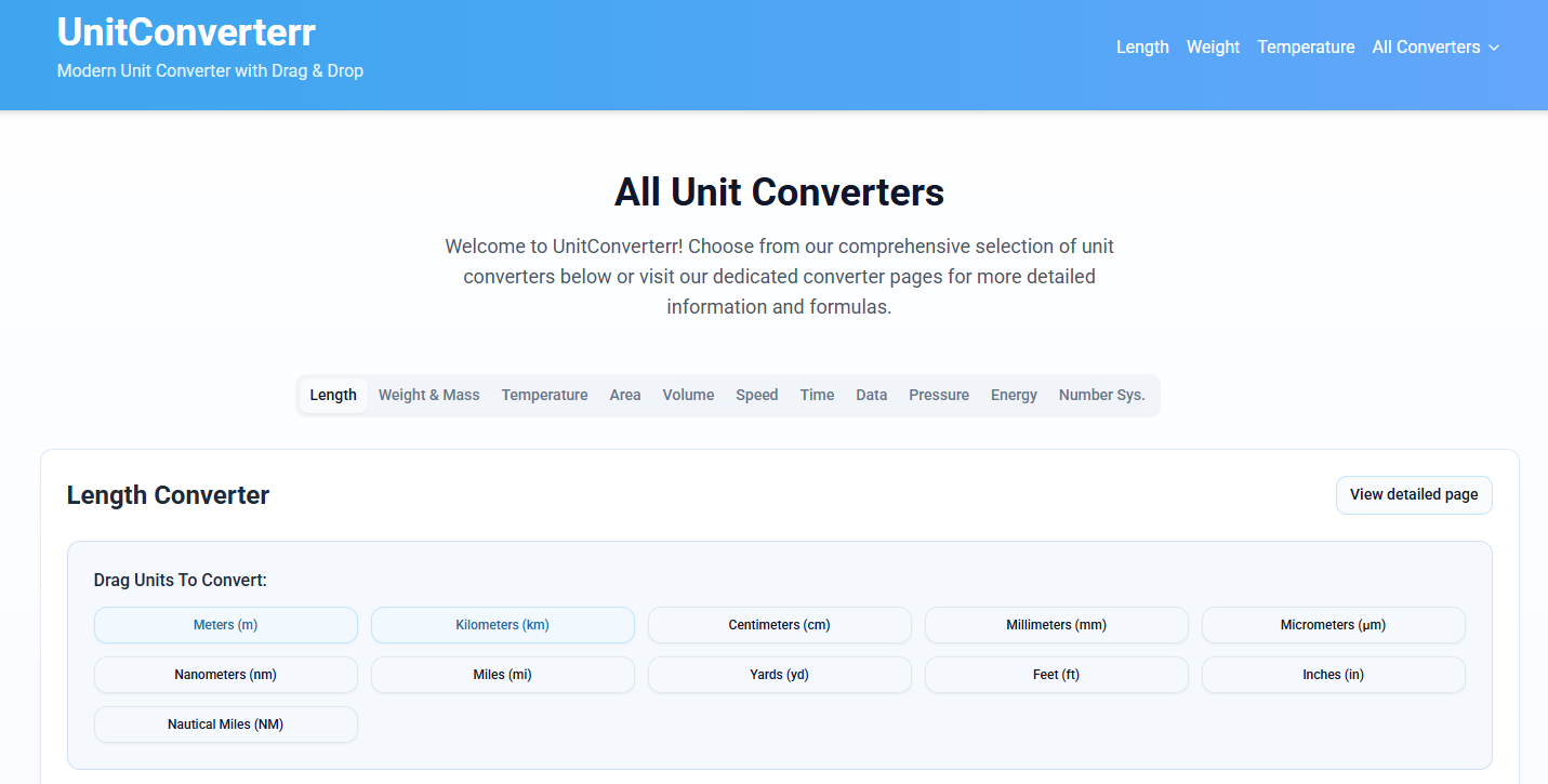 Unitconverterr - Moderne eenheidsconverter media 1