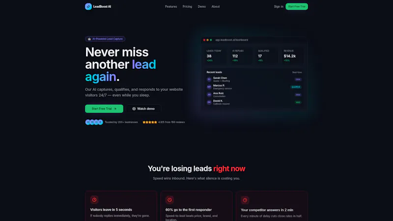 LeadBoostAI — B2B Lead Gen screenshot 2