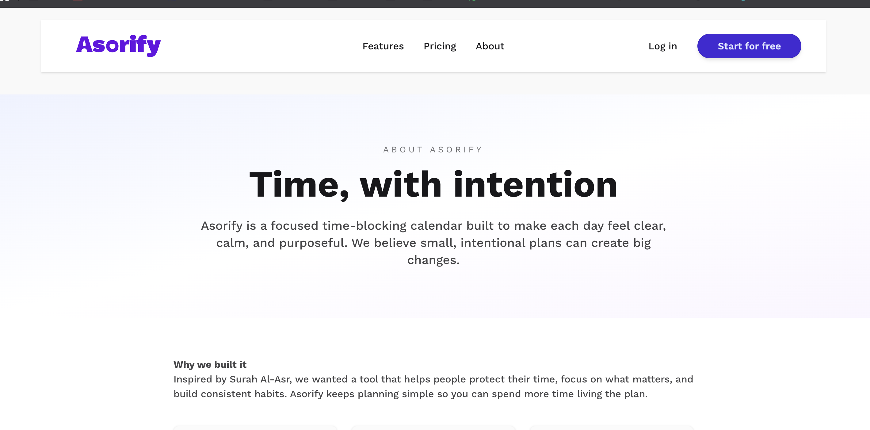Asorify - Screenshot 2 showing product features and functionality