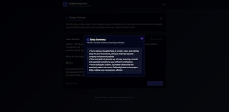 DailyPrompt — AI Journaling Prompts gallery image