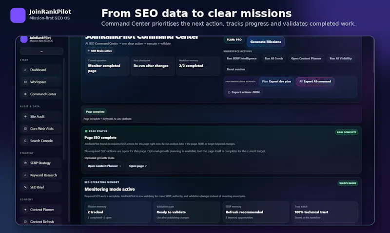 JoinRankPilot screenshot 1