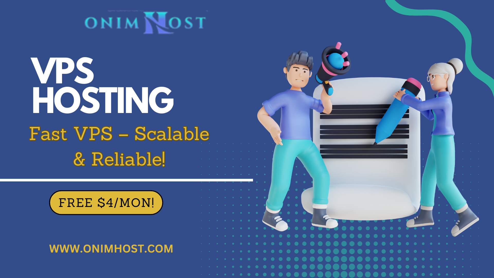 Onimhost - Web hosting, nomi di dominio, wordpress & amp;Di più media 2
