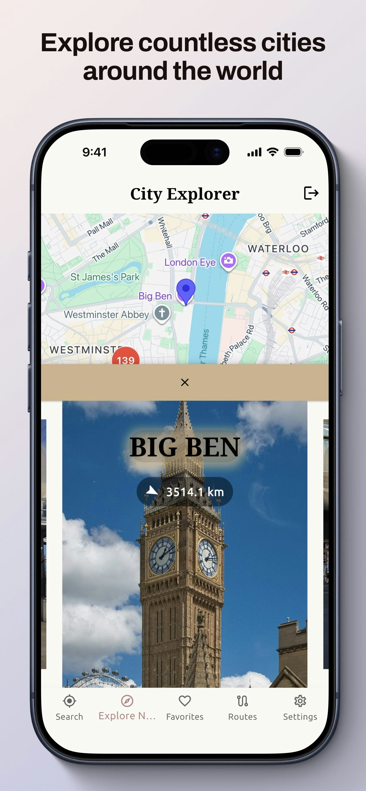 CityExplorer App gallery image